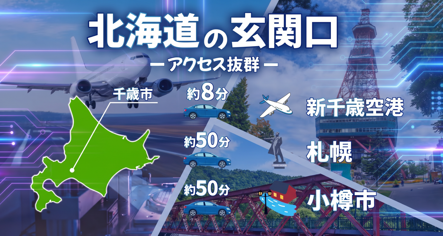 千歳市ってこんなところ