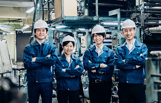 工場の製造スタッフ