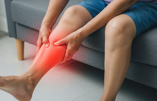 長時間の立ち仕事がきつい