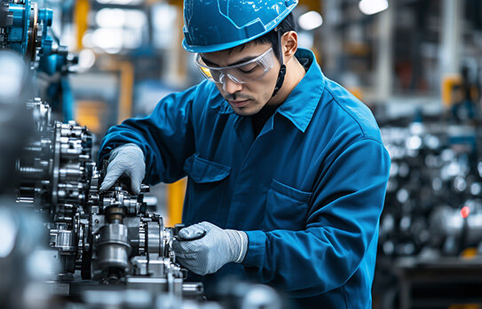 コツコツと集中して作業できる人