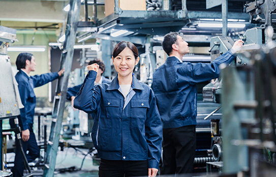 性別や年齢を問わず活躍できる