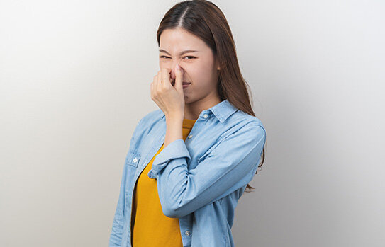 化粧品特有の匂いが気になる