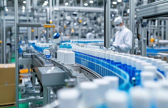 化粧品の製造のみを行う工場（OEM工場など）