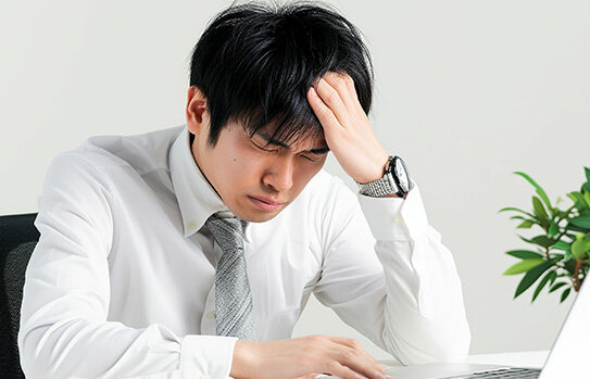 仕事へのプレッシャーが強い