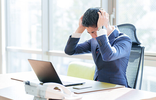 仕事のミスが増えた