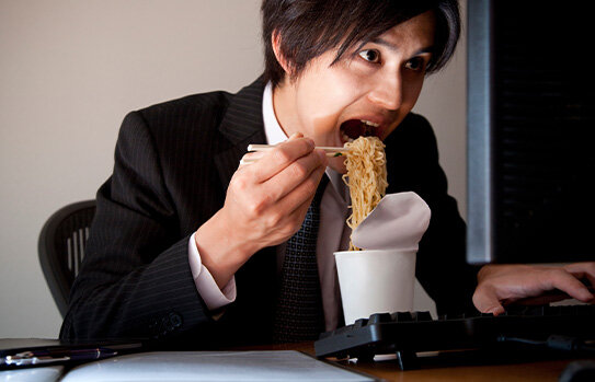 夜勤時における食事の重要性