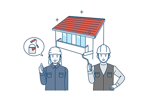 建築業の塗装工の仕事内容