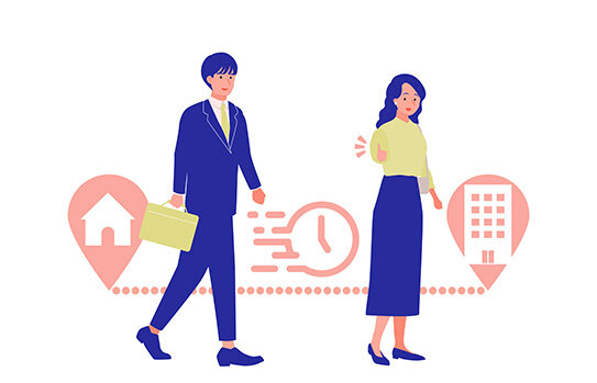 家や学校から近いバイト先を選ぶ