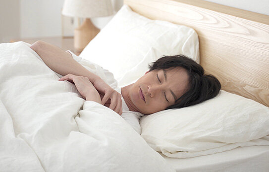 前日は睡眠をしっかりとる