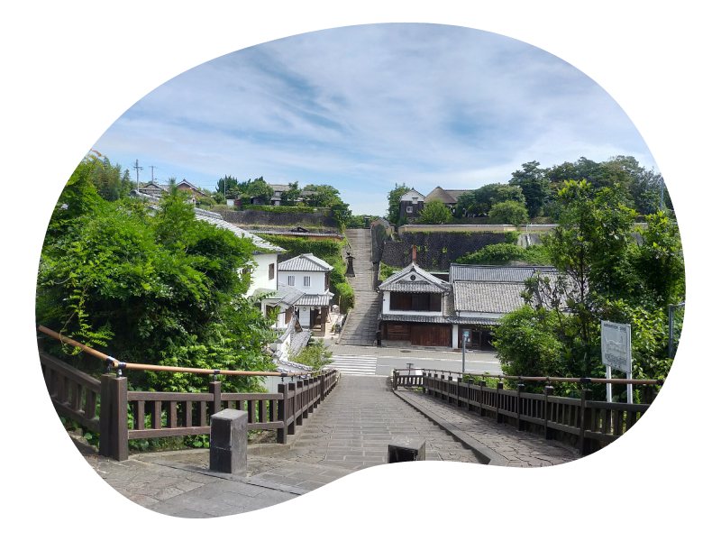 観光スポットの「酢屋の坂」