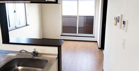 寮の室内の様子