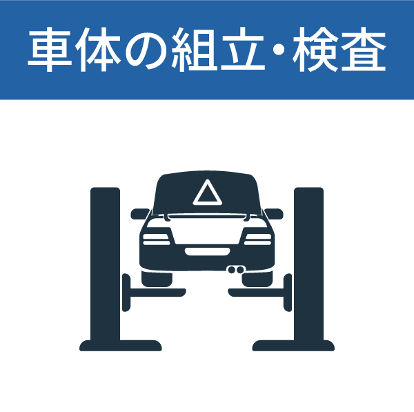 車体の組立・検査