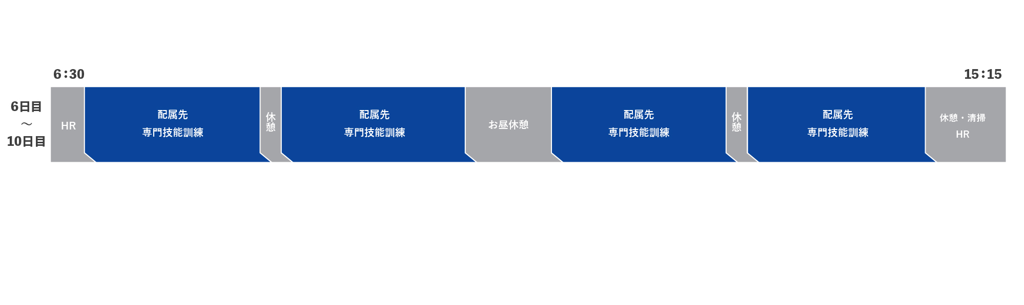 研修6日目～10日目