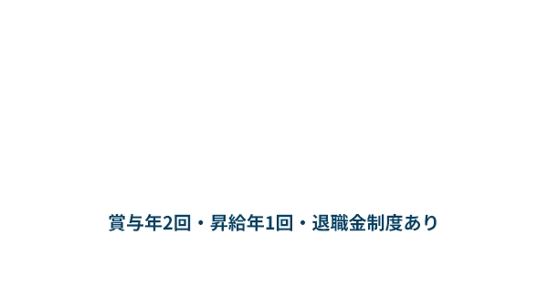 正社員基本月月給283,000円